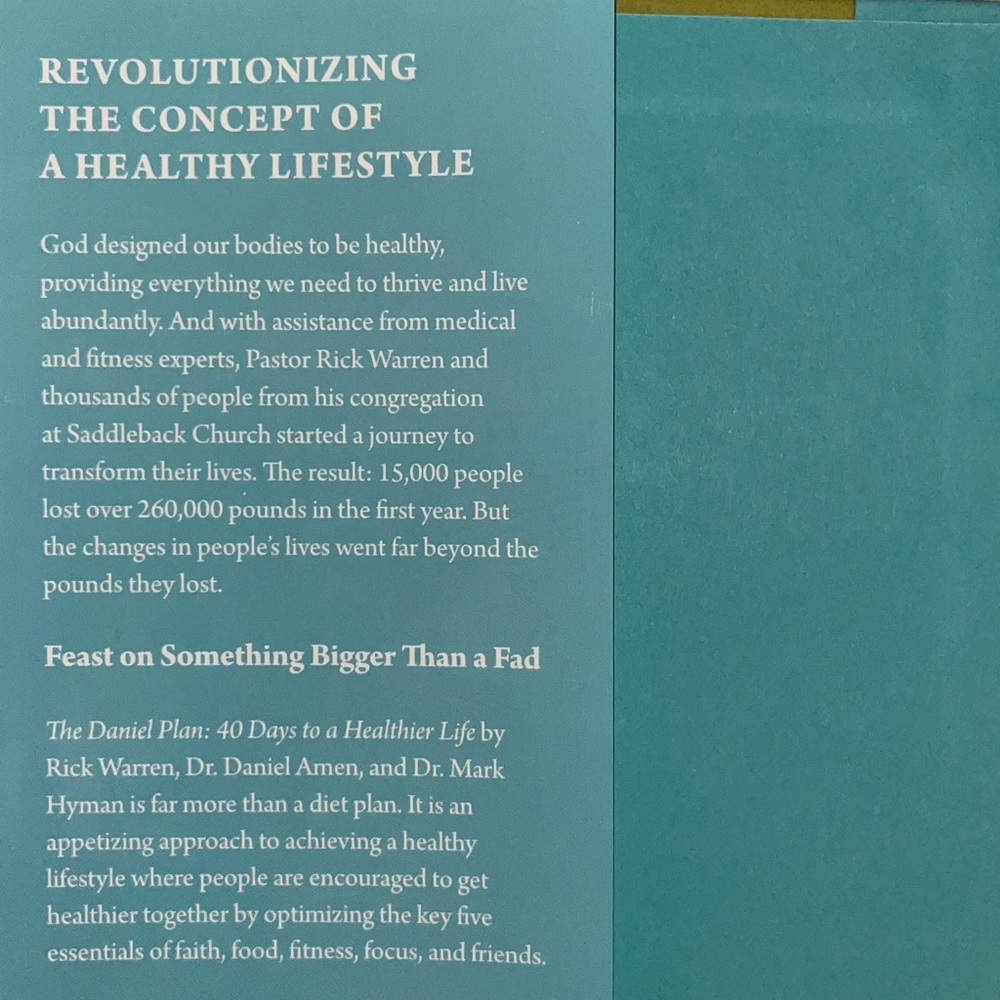 Daniel Plan Bookset - Picture 3 of 12
